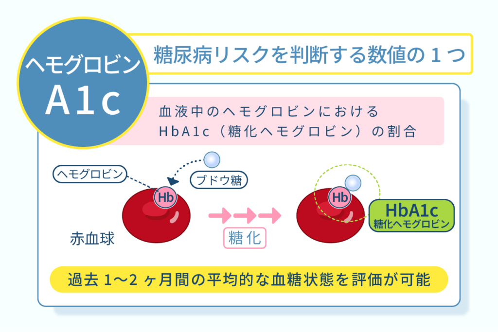 糖尿病リスクを判断する数値の１つ