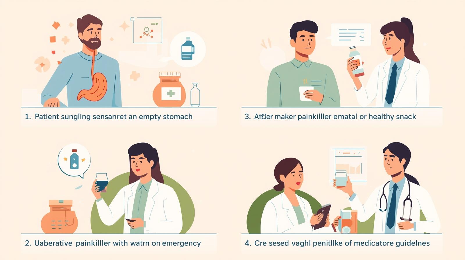 食後のロキソニン服用と胃を守る飲み方