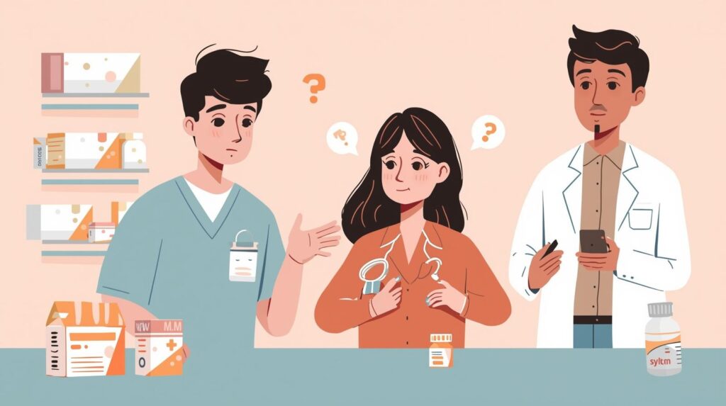 安全に胃薬を服用するためのチェックリスト画像